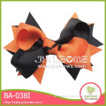 Black orange Basic Halloween hair clip